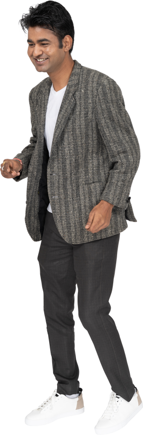 Smiling man