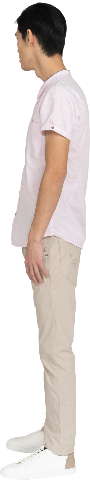 Man in casual clothes standing